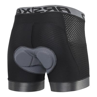 Arsuxeo Men's Letter Number Cycling Road Shorts Cycling Underwear Shorts Cycling Pants Bike Underwear Shorts Padded Shorts / Chamois Form Fit Mountain Bike MTB Road Bike Cycling Sports Reduces