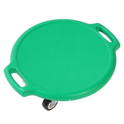 Toddler round big scooter sensory training equipment balance children's early education home vestibule four wheel scooter