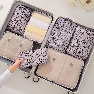 Compression Packing Cubes for Travel, 6 Set Travel Packing Cubes for Suitcases, Compression Suitcases Organizers Bag Set for Travel Essentials, Lightweight Packing Organizers with Shoe Bag