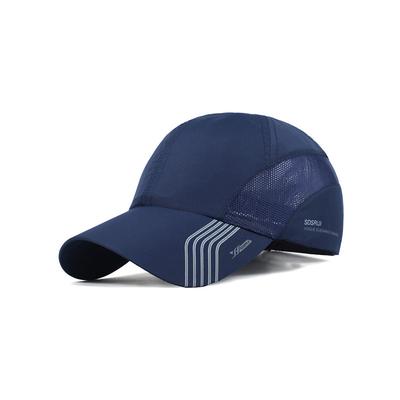 Men's Lightweight Breathable Golf Hat - Quick Dry Sports Cap with Mesh Panel, UV Protection, Adjustable for Outdoor Activities, Running, Tennis and Golf