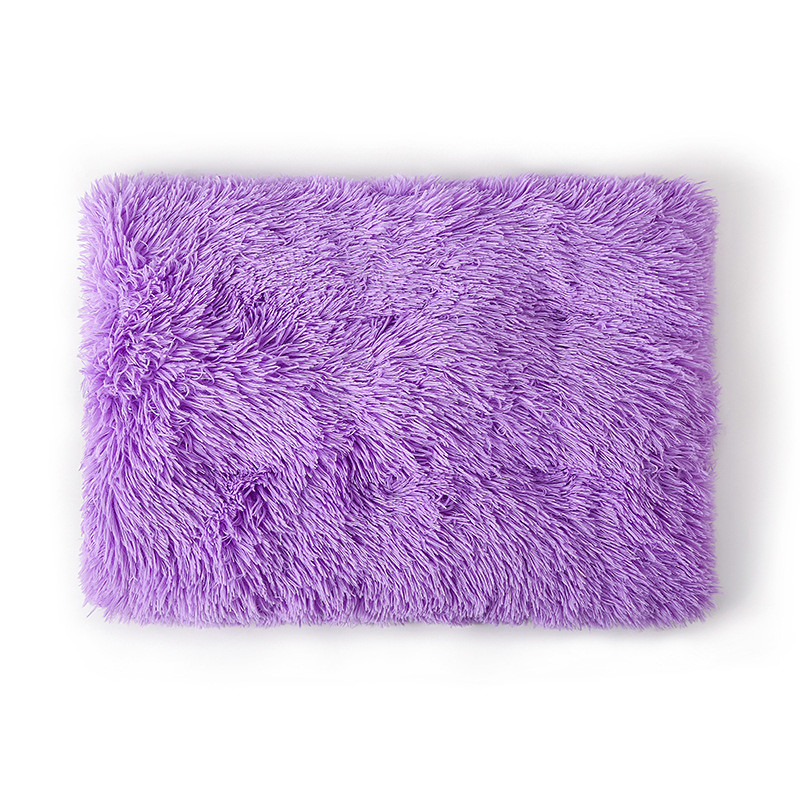 Pet Mat Dog Mat Long Plush Winter Warm Sleep Pet Mat Dog Bed Comfortable Cat Nest Dog Nest Pet Supplies