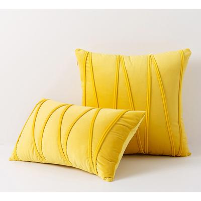 Decorative Toss Pillows Throw Pillow Covers Striped Velvet Modern Decorative Solid Cushion Covers Pillowcases Soft Cozy for Bed Sofa Couch Car Living Room Pink Blue Sage Green Burnt Orange