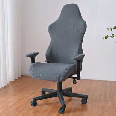 Split Office Chair Cover Gaming Chair Covers Burgundy Stretch Washable Computer Chair Slipcovers for Armchair, Swivel Chair, Gaming Chair,Computer boss Chair