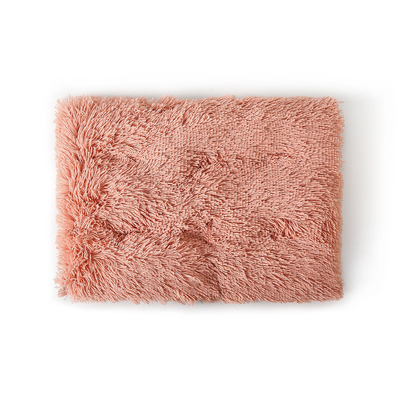 Pet Mat Dog Mat Long Plush Winter Warm Sleep Pet Mat Dog Bed Comfortable Cat Nest Dog Nest Pet Supplies