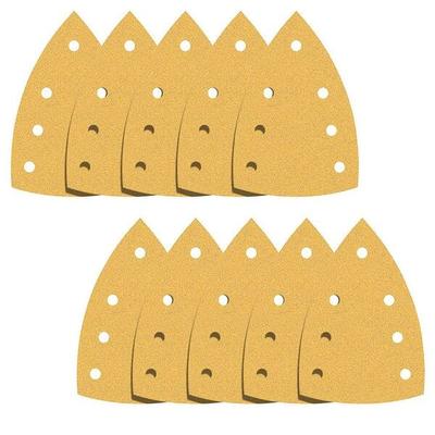 BOSCH Schleifblätter »EXPERT C470 Best for Wood and Paint« Körnung 80 10er-Pack braun, 10 cm