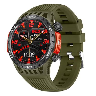 HT22 Smart Watch 1.46 Inch Screen Bluetooth Call IP68 Waterproof LED Flashlight Large Battery 100 Sports GPS Fitness Track Smart Watch