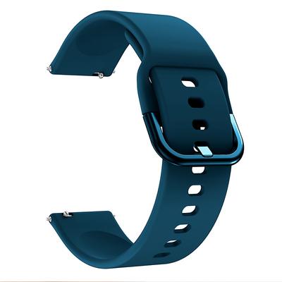 Watch Band for Samsung Watch 7/6/5/4 40/44mm, Galaxy Watch 5 Pro 45mm, Galaxy Watch 4/6 Classic 42/46/43/47mm, Watch 3, Active 2, Gear S2 Silicone Replacement Strap 20mm Sport Band Wristband