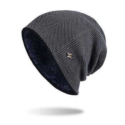 Men's Beanie Hat Wine Red Black Knit Knitted Fashion Sports Outdoors Casual Sports Outdoor Daily Holiday Letter Pure Color Warm