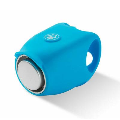 Bike Bell Waterproof Portable Cycling for Road Bike Mountain Bike MTB Folding Bike Recreational Cycling Fixed Gear Bike Cycling Bicycle Rubber Aluminium Alloy Blue 1 pcs