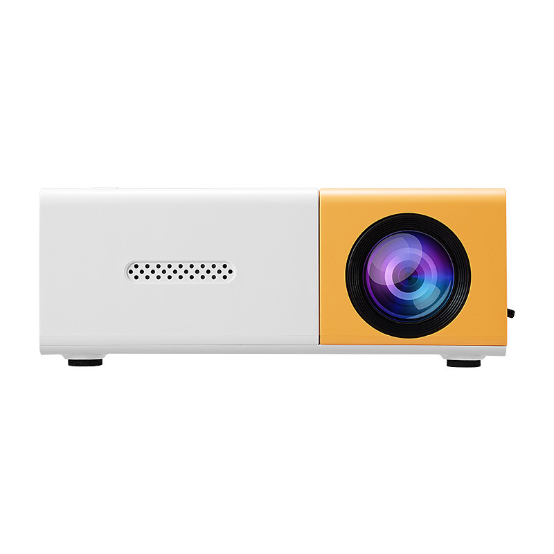 Mini Projector, 850 Lumens Portable Projector 4K Supported, Wired Screen Mirroring for Smartphone, Movie Projector for Outdoor Home Theater, Compatible with iOS/Android/USB/Laptop
