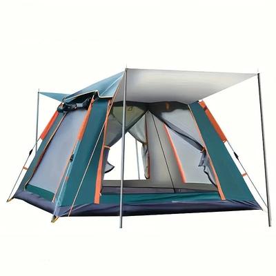 Automatic Pop-up Camping Tent-waterproof Portable and Collapsible for Outdoor Adventures Beaches or Parks Secure Zipper Tent