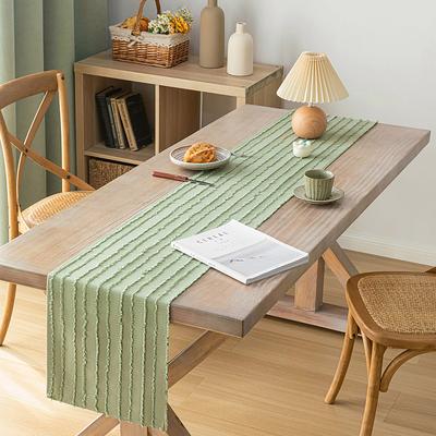 Table Runner Simple Table Runner Vertical Pattern Modern Dining Table Cloth TV Cabinet Coffee Tablecloth Dining Table Runner