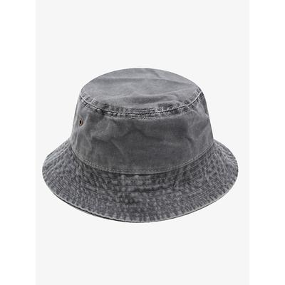 Men's Vintage Washed Cotton Bucket Hat – Casual Outdoor Sun Hat in Multiple Colors