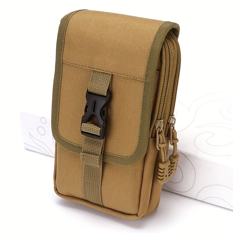 Cell Phone Bag Outdoor Tactical Waist Bag Wear Belt Cell Phone Waist Bag Wear-resistant Construction Site Waist Bag Cell Phone Bag