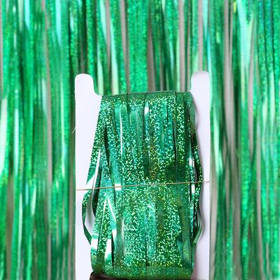 Laser Rain Curtain Birthday Scene Decoration Wedding Background Wall Decoration Tassel Door Curtain Party Decoration Rain Curtain