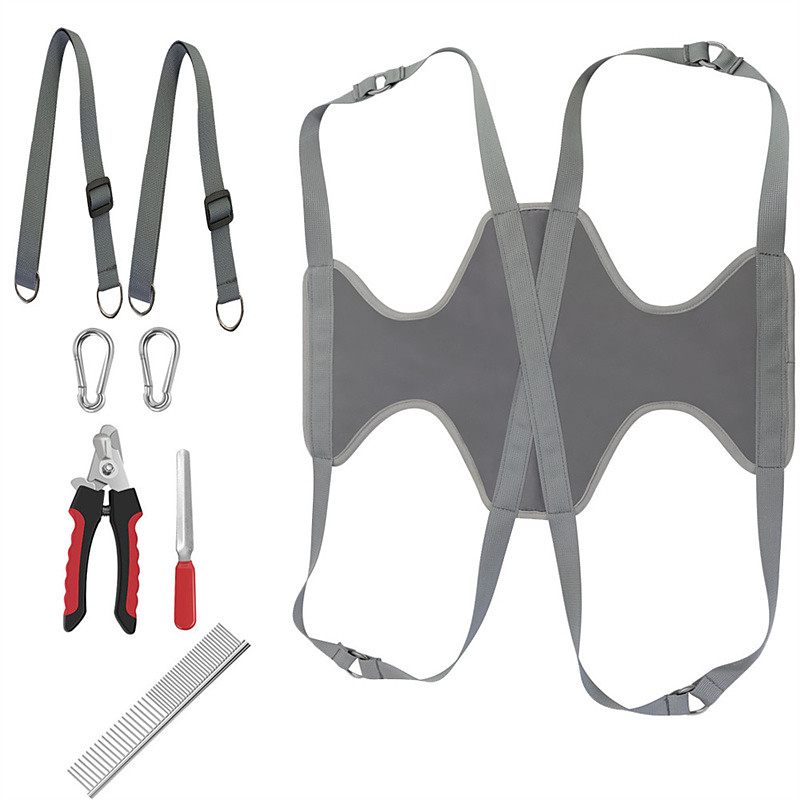 Small Medium Dog Nail Trimming Hammock - Pet Grooming Cathammock - Grooming Trimming Set