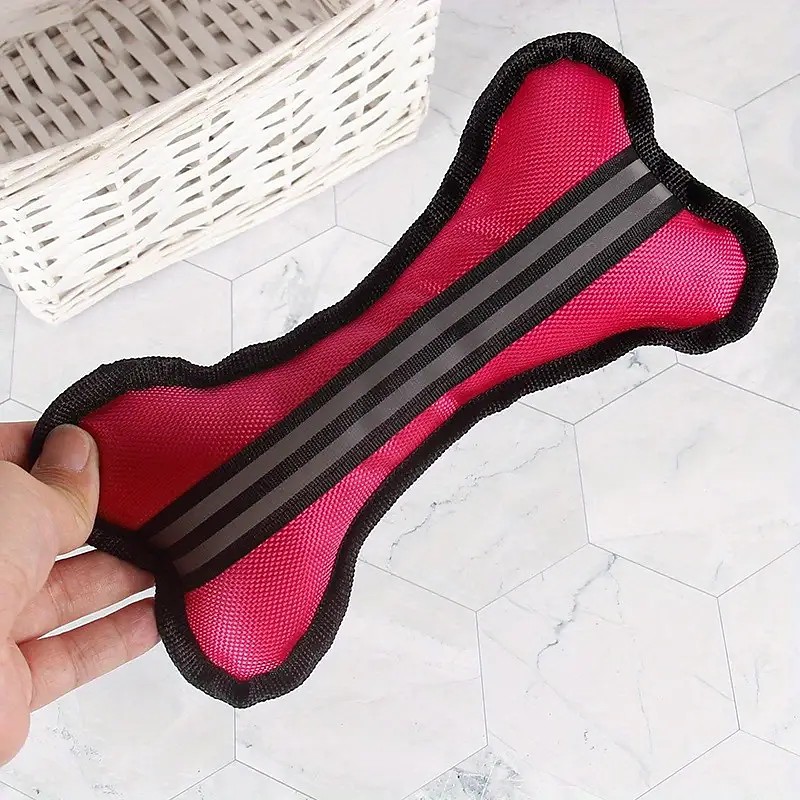 Chew Toy Plush Toy Interactive Toy Squeak Toy with Durable Pet Exercise Teething Rope Toy Teething Toy for Dog Cat Indoor Outdoor Pet Play