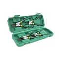 Set di pinze per anelli elastici da 4 pezzi con custodia Kit di pinze per anelli elastici da 7 pollici per il fissaggio dello strumento di rimozione dell'anello elastico