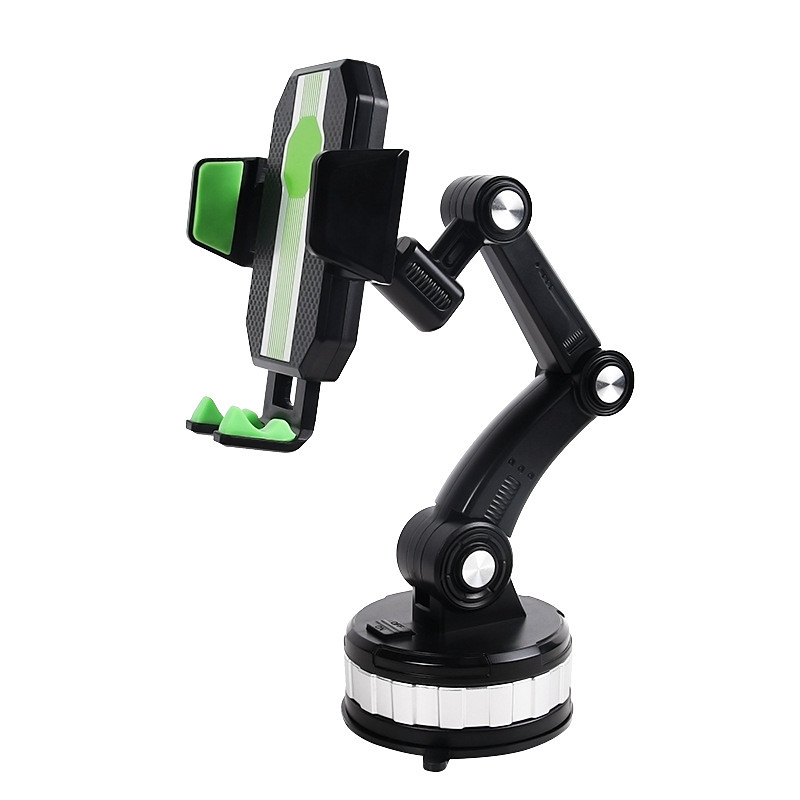 Car Phone Holder Mount Cell Phone Holder Car Solid Durable Car Phone Holder Mount for Dashboard Windshield Long Arm Strong Suction Cell Phone Car Mount Thick Case for iPhone Samsung etc All Phones