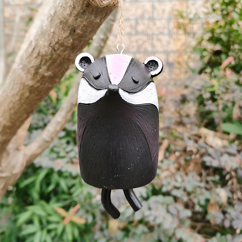 Beautiful Rustic Animal Wind Chimes Boho Handmade Garden Decor GiftResin Animal Decor Gift Ideas Garden Decor Unique Gift 1pcs