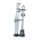 Amagogo 1/400 Starship Model Collection Gifts Simulation Space Model Desktop Art Ornament for Bar Home Bedroom Office Desktop