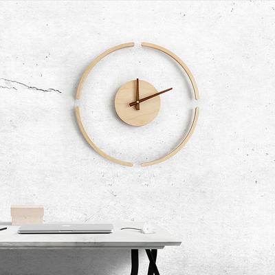 Wall Clocks Wall Large Wall Clocks Suspension Wall Clock Simple Wooden Hanging Clock Creative Silent Clock Decor Wall Decorative Home Decor 14 Inch