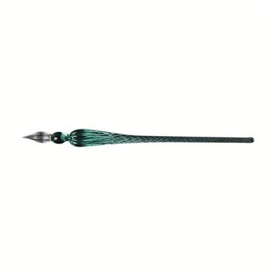 Vintage Glass Pen Color Ink Dipped Fountain Pen Water Proof Pen Comic Color Practice Calligraphy Supplies For Art Painting