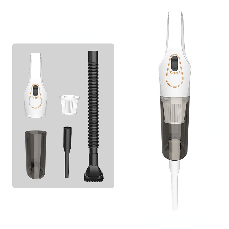 Handheld Wet Dry Cordless Vacuum Cleaner Lightweight Household Stick Vacuum With Strong Suction Portable Rechargeable Handheld Vacuum For Hard Floor Stairs Sofa Home Car Outdoor Tents