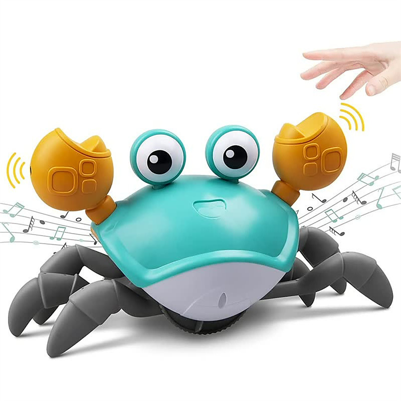 Induction Escape Crab Rechargeable Electric Pet Musical Toys Children'S Toys Birthday Gifts Interactive Toys Learn To Climb Toys Christmas Gift