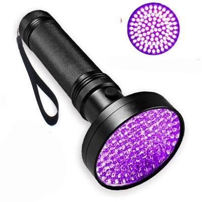 51/100 LED 395nm UV Flashlight Black Light Ultraviolet Blacklight Detector Aluminum Torch Light UV Lamp