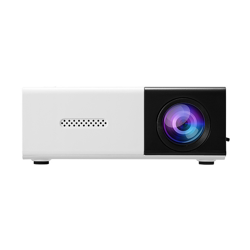 Mini Projector, 850 Lumens Portable Projector 4K Supported, Wired Screen Mirroring for Smartphone, Movie Projector for Outdoor Home Theater, Compatible with iOS/Android/USB/Laptop