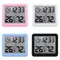Mini termometro digitale con orologi Igrometro Temperatura interna Monitor elettronico LCD Igrometro Camera esterna Baby