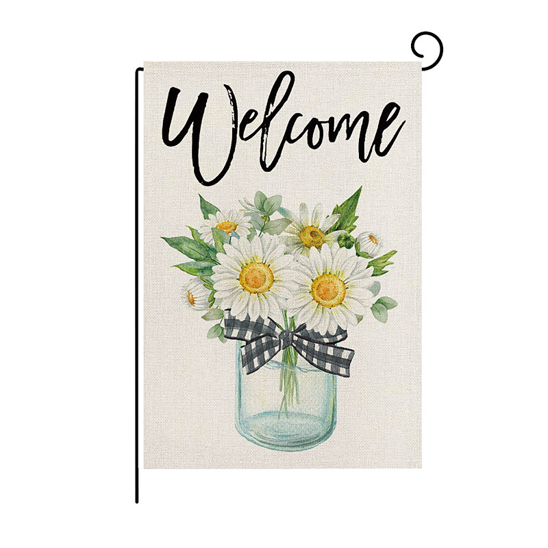 Summer Sunflowers Garden Flag 12 x 18 Inch Yard Patio Flags, Small Garden Flags for Outside, Outdoor Flags, Holiday Garden Flags