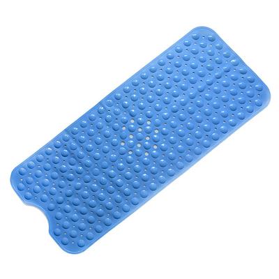 Bath Mat Non-slip Bathtub Mat Extra Long Non Slip Bathroom Shower Antibacterial Bathtub New The Bathroom Bathtub Non-slip Bathroom Waterproof Massage Foot Pad