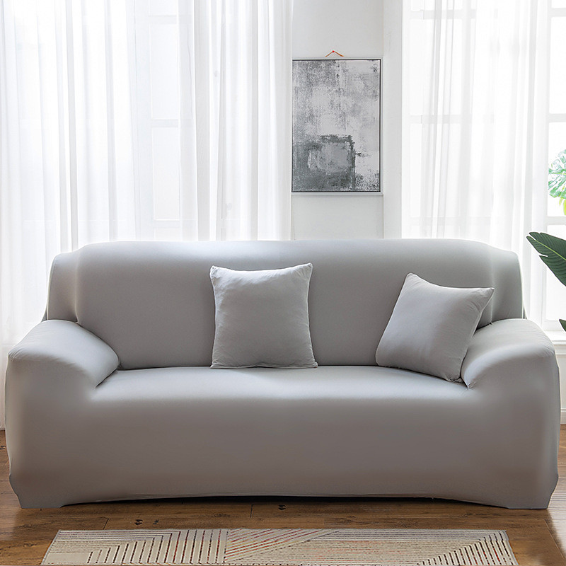Couch Cover for Living Room, 4 Seater Stretch Furniture Protector Dust-Proof Loveseat Cover All-Inclusive Cover Furniture Protector Chair Covers for Living Room