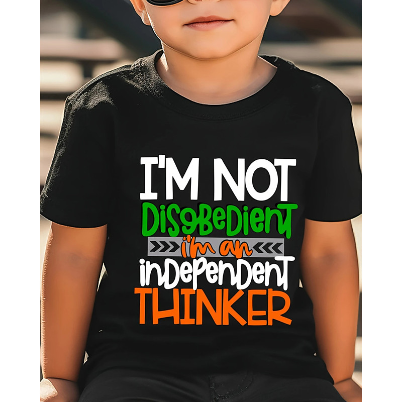 100% Cotton Kids Boys Black Letters T shirt Tops Crew Neck Short Sleeve Vacation Casual Daily Wear Fashion Sport Print Summer