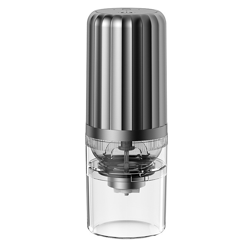 Portable Electric Burr Coffee Grinder Multi Adjustable Settings 1250mAh Rechargeable Coffee Bean Grinder with Conical Ceramic Burr, for Travel, Camping