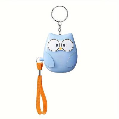 1pc Personal Safety Alarm For Women 130dB Self Defense KeychainWith LED Strobe Light Personal Emergency Security Safe Devices KeyChain Alarms For Elderly