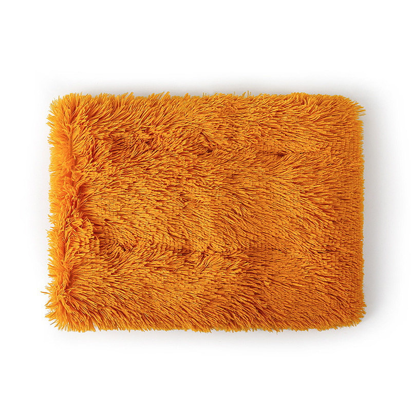Pet Mat Dog Mat Long Plush Winter Warm Sleep Pet Mat Dog Bed Comfortable Cat Nest Dog Nest Pet Supplies