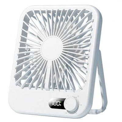USB Desktop Fan - Ultra-Thin Portable Wind-Powered Charging, Summer Cooling Mini Fan, Portable Device, Super Quiet, Suitable for Home, Student Dorms, Bedside, Silent Ultra-Thin Desktop Fan