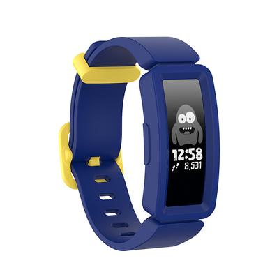 Bands Compatible with Fitbit Ace 2 for Kids Insprire 2 Inspire HR Soft Silicone Waterproof Bracelet Accessories Sports Watch Strap Wristbands Replacement for Fitbit Ace 2 Boys Girls