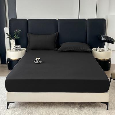 Fitted Sheet,Mattress Protector,Soft Wrinkle Fade Resistant-Bottom Sheet,Fitted Mattress Pad Cover with Deep Pocket