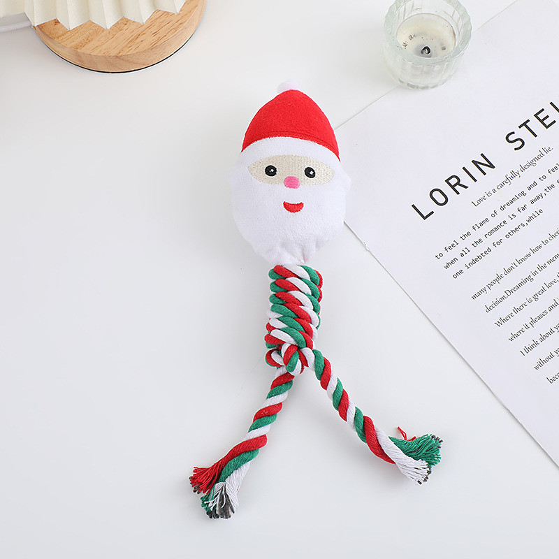 Chew Toy Plush Toy Interactive Toy with Durable Teething Toy for Dog Cat Indoor Outdoor Pet Play