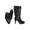 Unisa Damen Stiefel, Gr. 37, schwarz, Leder