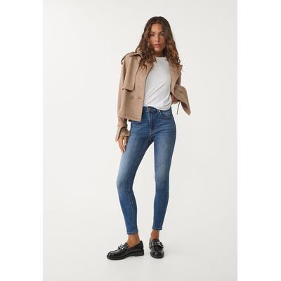Stradivarius D07 Regular waist skinny jeans Very dark/rinse wash blue 16