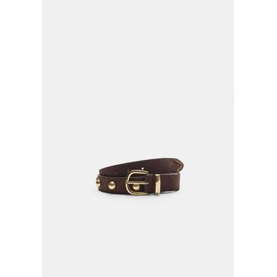 Stradivarius Belt with studs Beige 34