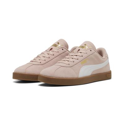 Sneaker PUMA "PUMA Club II Suede Sneakers Erwachsene", Gr. 48, rosa (rose quartz weiß pink), Obermaterial: Textil, Synthetik, Kuhleder; Futter: Textil; Innensohle: Textil; Laufsohle: Gummi, Schuhe Image
