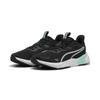Trainingsschuh PUMA "Disperse XT 4 Trainingsschuhe Erwachsene", Gr. 38.5, schwarz lila crush mint melt lila grün, Obermaterial: Synthetik, Textil; Futter: Textil; Innensohle: Textil; Laufsohle: Synthetik, Gummi, Schuhe