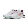 Trainingsschuh PUMA "PWR Hybrid Trainingsschuhe Damen", Gr. 37, weiß ruby shimmer mint melt glowing rot grün, Obermaterial: Synthetik, Textil; Futter: Textil; Innensohle: Textil; Laufsohle: Gummi, Schuhe