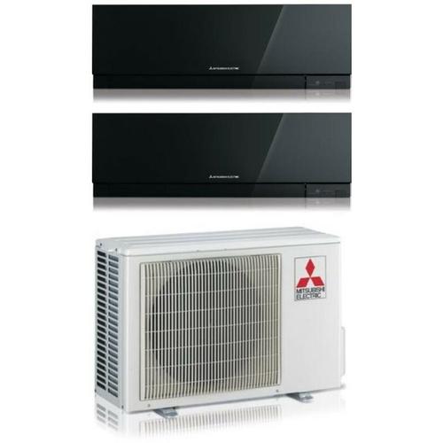 Dual Split Climatiseur rèversible Série kirigamine zen black msz-ef 7+9 avec MXZ-2F53VF R-32 Wi-Fi